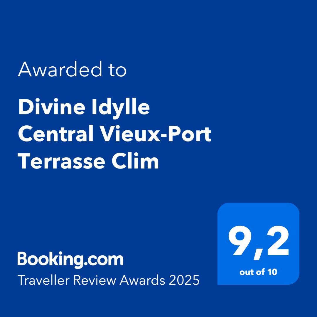 Divine Idylle Central Vieux-Port Terrasse Clim Marseille Eksteriør billede